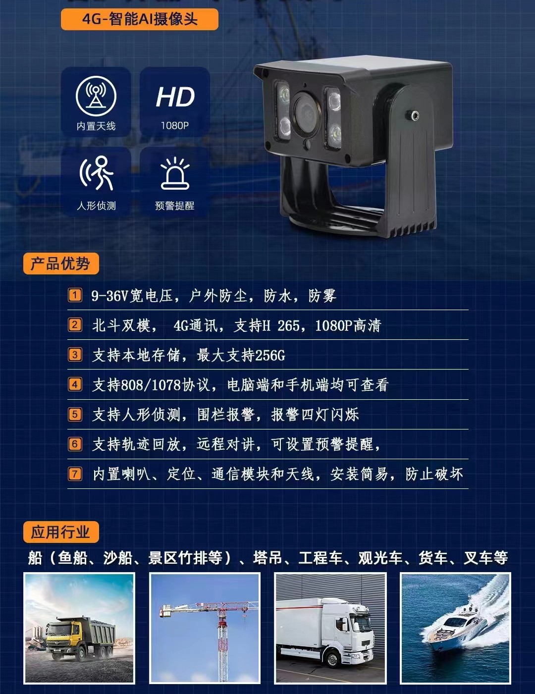 冷鏈溫度監控|4G車載視頻監控|貨車油量監控
